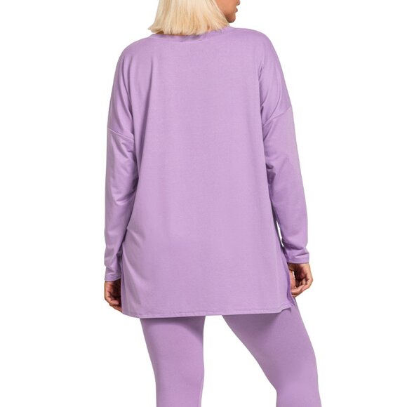 V‑Neck Long‑Sleeve Loungewear Leggings Set – Buttery Soft Brushed DTY Microfiber - Picture 5 of 5